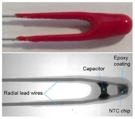 Thermometrics NTC Thermistors | Epoxy Type NKI Noise Immune